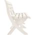 Grosfillex Westport Folding Bench White