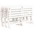 Grosfillex Westport Folding Bench White