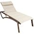 Grosfillex Sunset Comfort Chaise Lounge Beige/fb Package Of 2