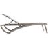 Grosfillex Sunset Chaise Lounge Gray/pg Package Of 2