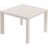 Grosfillex Sunset Low Table, Glacier White