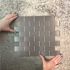 Dip Design Is Personal Aluminum Tile, Silver Subway, 10.75" X 13", Case Of 10