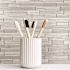 Dip Design Is Personal Aluminum Tile, Silver Subway, 10.75" X 13", Case Of 10