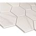 Dip Design Is Personal Hex Tile, Light Marble, 12" X 12", Case Of 10