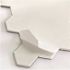 Dip Design Is Personal Hex Tile, Mini Pewter, 12" X 12", Case Of 10
