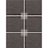 Dip Design Is Personal Shade Carpet Tile, 19.7" X 19.7", Case Of 4