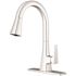 Pfister Pfirst Modern 1-Handle Pull-Down Kitchen Faucet Polished Chrome