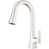 Pfister Pfirst Modern 1-Handle Pull-Down Kitchen Faucet Polished Chrome