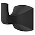 Pfister Soft Square Robe Hook Matte Black