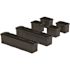 Suncast Commercial Customizable Bin System For Utility Carts Package Of 6