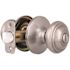 Shield Security Fancy Mushroom Privacy Knob,  Bed/Bath, Satin Nickel