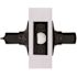 Shield Security Bed/Bath Privacy Door Lever, Flat Straight, Matte Black