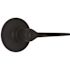 Shield Security Bed/Bath Privacy Door Lever, Flat Straight, Matte Black