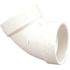 Nibco 3" PVC Dwv All-Hub Double Sanitary Tee Fitting