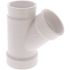 Nibco po 2" PVC Dwv 60-Degree Hub X Hub Elbow Fitting