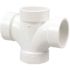 Nibco 4 " X 4 " X 2 " PVC Dwv 90-Degree All Hub Elbw