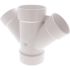 Nibco 2" PVC Dwv Double 90-Degree All Hub Elbow Fitting
