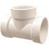 Nibco 4 " X 4 " X 3 " X 3 " PVC Dwv 45-Degree Double Hub Wye Fitting