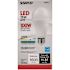 Satco 15w A19 LED Bulb Frosted 4000k E26 Base 220 Beam Angle 120v Package Of 6