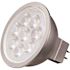 Satco 6.5w Mr16 LED Gu5.3 Base 3000k 40degree  Beam Angle 12v Ac/dc Package Of 12
