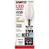 Satco 4w B11 LED Frost E12 Base 90 Cri 27k 120v Package Of 6