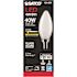 Satco 4w B11 LED Frost E12 Base 90 Cri 27k 120v Package Of 6