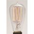 Satco Vintage St-19 Bulb, 40 Watt, Cage, 120 Volt, Package Of 6