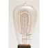 Satco Vintage St-19 Bulb, 40 Watt, Hairpin, 120 Volt, Package Of 6