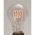 Satco Vintage A Bulb, 60 Watt, Quad Loop, 120 Volt, Package Of 6