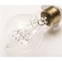 Satco Vintage A Bulb, 60 Watt, Quad Loop, 120 Volt, Package Of 6