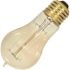 Satco Vintage A Bulb, 40 Watt, Cage, 120 Volt, Package Of 10