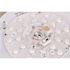 Satco Glamour LED 10" Flush Mount Fixture Brushed NICKEL Cct Select 3k/4k/5k