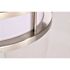 Satco Glamour LED 10" Flush Mount Fixture Brushed NICKEL Cct Select 3k/4k/5k