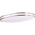 Satco Glamour LED 32" Oval Flush Mount Brushed NICKEL Cct Select 3k/4k/5k