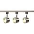 Satco Nuvo Brushed NICKEL 12w LED 36 Degree Round Track Lighting Kit