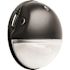 Satco LED Small Round Wall Pack, Cct Selectable, Dimmable, 20 Watt, Black