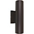 Satco Nuvo Black Two-Light LED Large Up/down Sconce Fixture