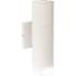 Satco 2 Light LED Large Up And Down Sconce Fixture White Finish 20 Watt