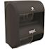 Compact 4-Roll Quad Plus Coreless High-Capacity Toilet Paper Dispenser Black