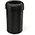 Simplehuman 80l 21 Gal. Bullet Open Top Can Matte Black