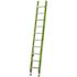 Little Giant Ladders Hyperlite, 20' Fiberglass Extension Ladder With V-Rung