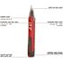 Milwaukee Dual Range Non-Contact Digital Voltage Detector, 10-1000 Volt