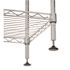 Muscle Rack 4-Shelf Light Duty Chrome Wire Shelving Unit