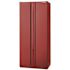Husky Welded Cabinet In Red, 36 In. W X 81 In. H X 24 In. D