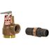 Watts 3/4 In 374a Iron Boiler Pressure Relief Valve, 30 Psi, Forged Brass Inlet