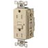 Hubbell Commercial Autoguard Tamper/weather Resistant Gfci, 15a, Ivory