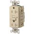 Hubbell Commercial Autoguard Tamper/weather Resistant Gfci, 20a, Ivory