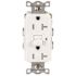 Hubbell Commercial Autoguard Tamper/weather Resistant Gfci, 20a, White