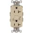 Hubbell Heavy Duty Commercial Autoguard Self-Test Gfci, 20a, Ivory