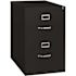Hirsh 25" Deep 2 Drawer Legal Width Metal Vertical File Grade Putty